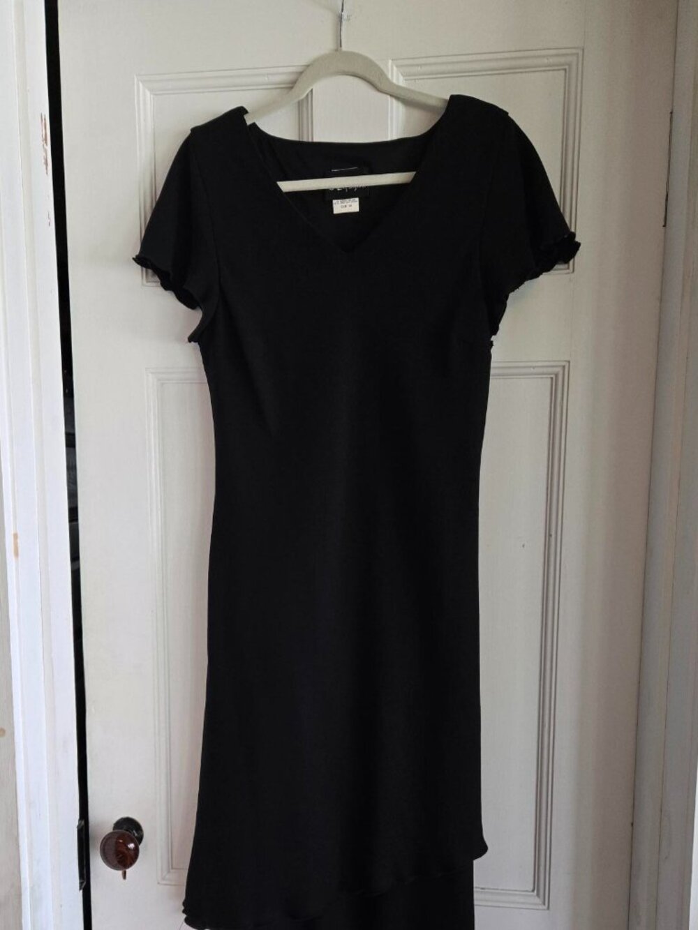 S.L. FASHIONS "LITTLE BLACK DRESS" SIZE 16